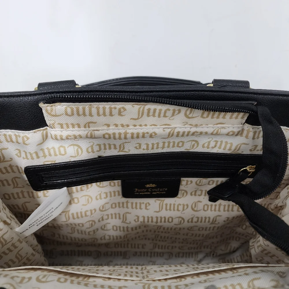 Juicy Couture Black Rock Candy Satchel